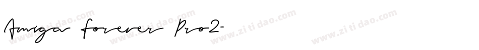 Amiga Forever Pro2字体转换